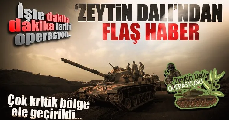 Afrin'e huzur koridoru açılıyor! İşte Zeytin Dalı operasyonunda son dakika yaşananlar...
