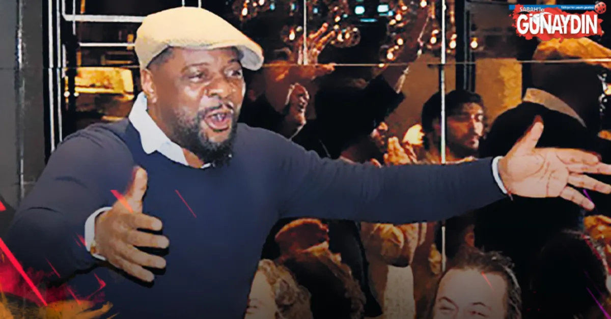 Pascal Nouma Radyo Film setini birbirine kattı! Hayranının yaptığı hareket Pascal Nouma’yı ...
