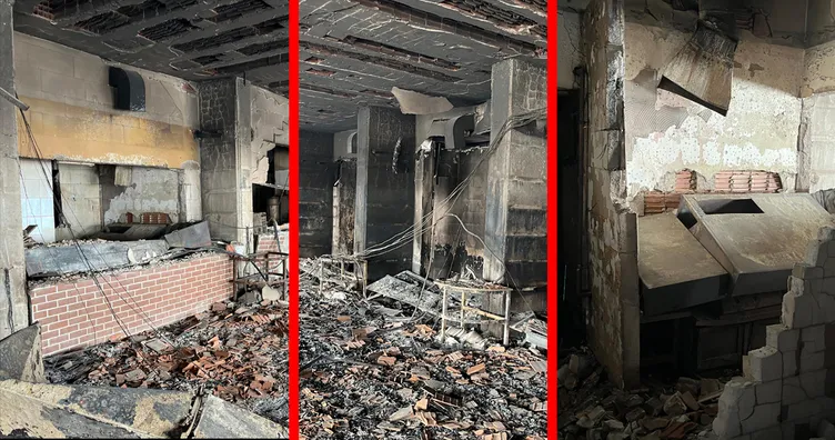 76 cana mezar olmuştu! SABAH ölüm otelinin içini görüntüledi! Hasarın boyutu dudak uçuklattı!