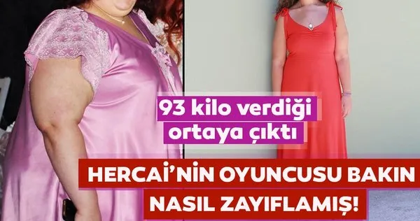 Hercai’nin Camgöz’ü Aslı Samat’ın 93 kilo verdiğini biliyor muydunuz?