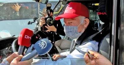 İstanbul Bayrampaşa Belediye Başkanı Aydıner minibüs şoförü oldu, yolcuları uyardı | Video
