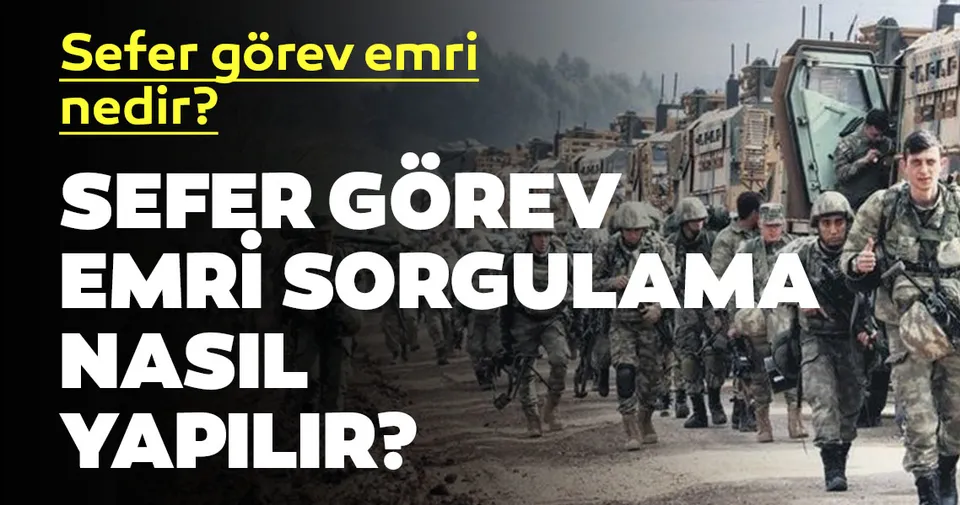 sefer gorev emri nedir 2019 e devlet