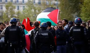 Fransa’da Filistin karşıtlığı had safhada! Tabelasına bile tahammülleri kalmadı: Polislerden akılalmaz restoran baskını