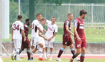 Trabzonspor, hazırlık maçında NK Triglav Kranj’ı 4 golle geçti