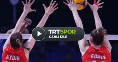 TRT SPOR CANLI İZLE ŞİFRESİZ, FULL HD | Filenin Sultanları Türkiye Porto Riko voleybol maçı canlı izle TRT Spor canlı yayın ekranı burada!