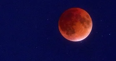 2019’un ilk Ay tutulması ’Süper Kanlı Kurt Ay’ için geri sayım başladı!