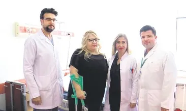 Engellı hastaya aynı anda üç operasyon