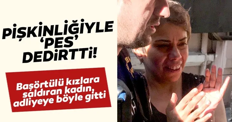 Son dakika: Karaköy'de genç kızı darp eden kadın adliyeye sevk edildi
