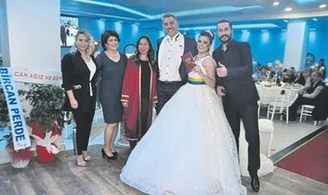 Düğünde çifte mutluluk yaşandı