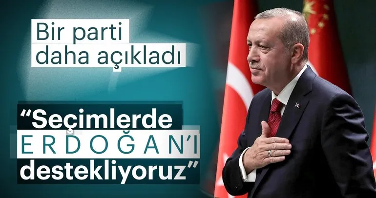 Son dakika: BBP Genel Başkanı Destici: Seçimlerde Erdoğan’ı destekliyoruz