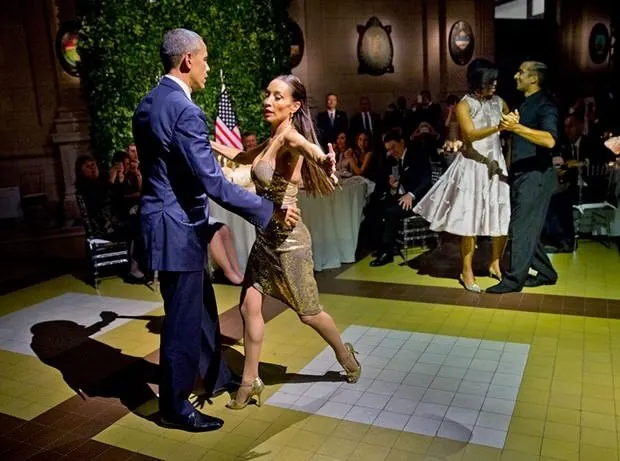 Obama’dan tango şovu