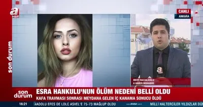 Esra Hankulu’nun ölüm nedeni belli oldu! Ümitcan Uygun tutuklanmıştı | Video