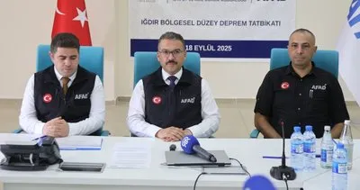 Bölgesel düzeyde deprem tatbikatı gerçekleştirildi #igdir