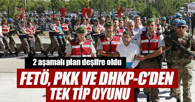 FETÖ, PKK ve DHKP-C’den tek tip oyunu