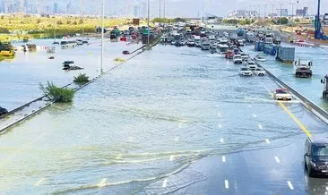 Dubai’de son 75 yılın en şiddetli yağışları