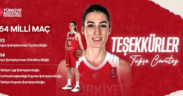 Milli basketbolcu Tuğçe Canıtez, kariyerini noktaladığını açıkladı