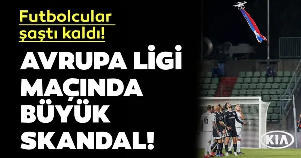 Dudelange - Karabağ maçında büyük skandal!