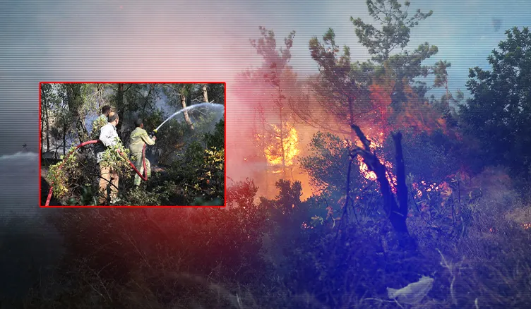 SON DAKİKA | Hatay’da orman yangını! Valilikten açıklama: Alevlere evlere sıçradı