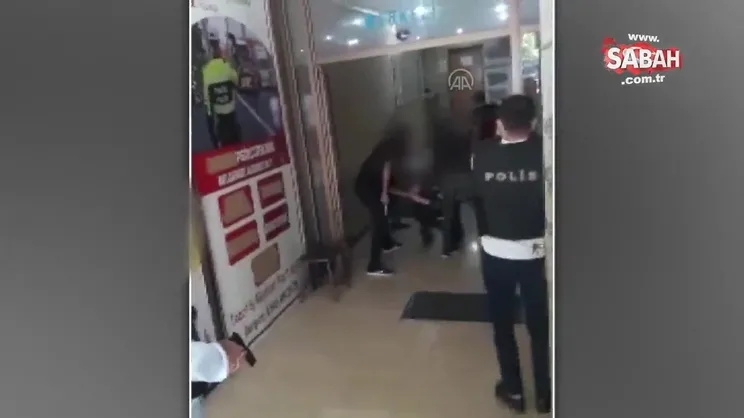 İşte saldırganın yakalandığı anlar | Video