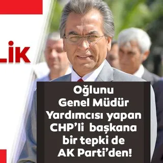 Torbalı'da CHP'li başkanın oğlu belediye şirketine genel müdür yardımcısı oldu! AK Parti'den flaş açıklama