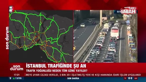 İstanbul trafiğinde son durum | Video