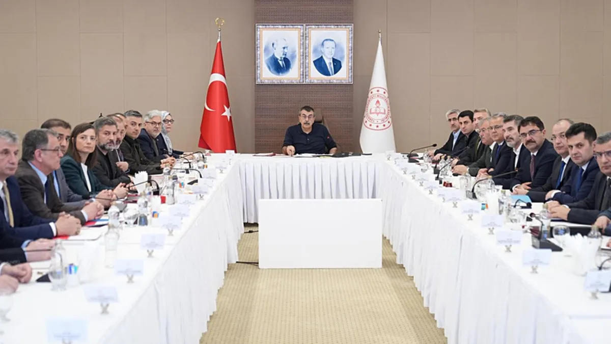 MEB Birim Amirler Toplantısı, Bakan Tekin başkanlığına düzenlendi MEB Birim Amirler Toplantısı, Bakan Tekin başkanlığına düzenlendi