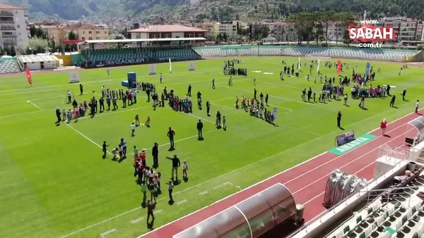 Amasya’da atletizm şenliği | Video