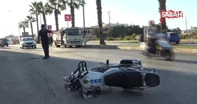 Evlilik hazırlığı yapan gencin acı sonu! Motosikletiyle kamyona arkadan böyle çarptı | Video