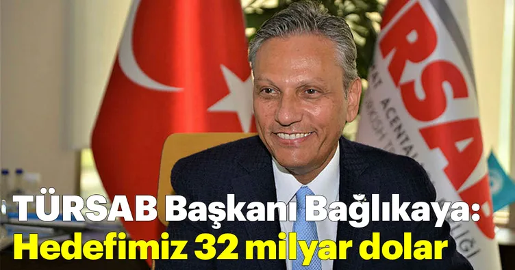 TÜRSAB Başkanı Bağlıkaya: Hedefimiz 32 milyar dolar