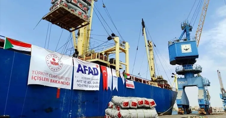 Türkiye ve Katar’dan Sudan’a yardım eli