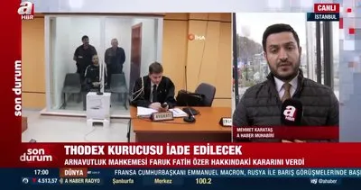 Son Dakika: Thodex kurucusu Fatih Özer iade edilecek | Video