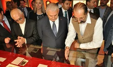 TBMM Başkanı Yıldırım Büyük Dahi/Gazi Mustafa Kemal sergisinin açılışını yaptı