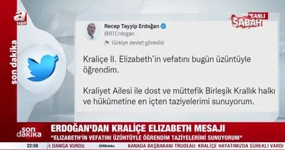Son dakika haberi | Başkan Erdoğan’dan İngiltere Kraliçesi 2. Elizabeth için taziye mesajı | Video