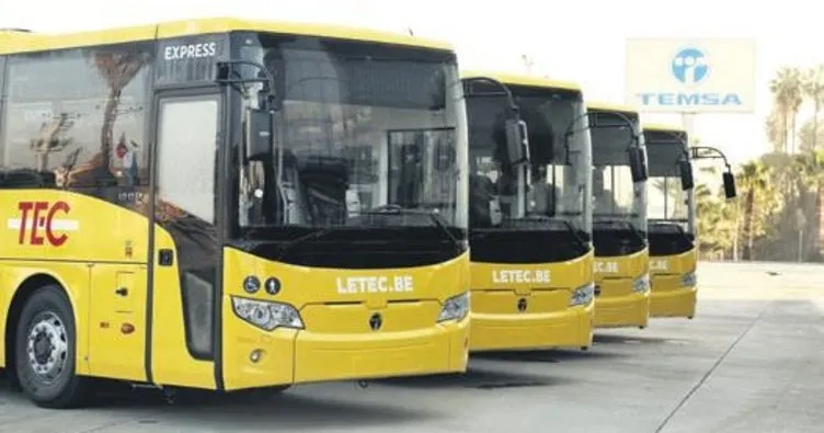 TEMSA’dan Avrupa Birliği’nin merkezine otobüs ihracatı