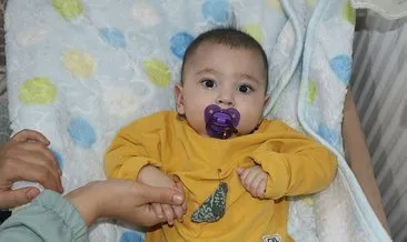 SMA’lı Osman bebek hayata tutunmak için destek bekliyor