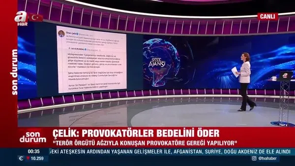 SON DAKİKA HABERİ: AK Parti Sözcüsü Ömer Çelik: Bütün provokatörler yaptıklarının bedelini mutlaka öder | Video