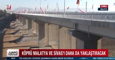 Cumhurbaşkanı Recep Tayyip Erdoğan ’Yeni Tohma Köprüsü’nü hizmete açacak | Video