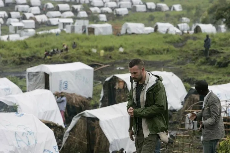 Ben Affleck, mülteci kamplarını ziyaret etti