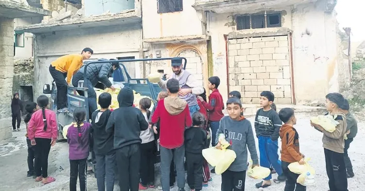 Gönül coğrafyasına ramazan dayanışması