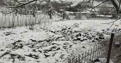 Tekirdağ’da kar yağışı etkili oldu