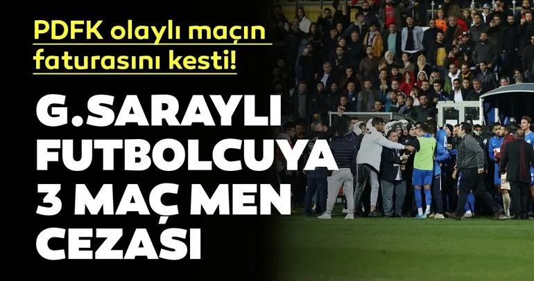 Son dakika! PFDK’dan Galatasaraylı Jimmy Durmaz’a 3 maç ceza