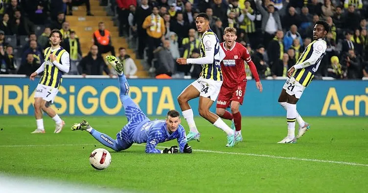 Son dakika haberleri: Fenerbahçe zirve yarışında ağır yaralı! Kanarya, Sivasspor deplasmanında 1 puana razı oldu
