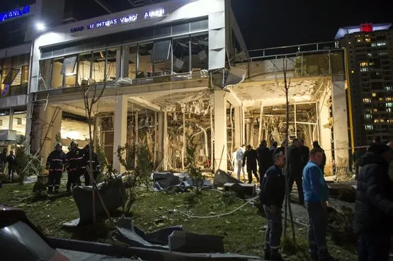 ankara daki patlama ile ilgili flas