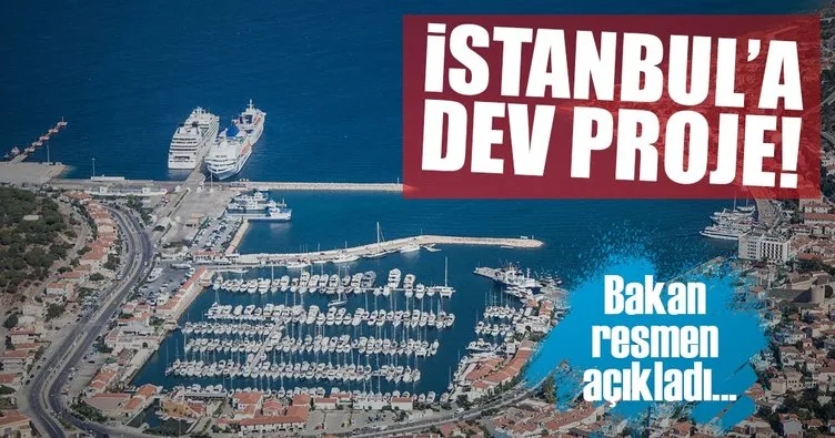 Arslan: İstanbul’a kruvaziyer yat limanı projesini başlatıyoruz