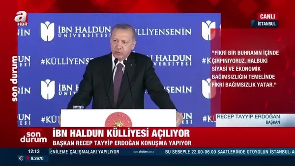 Son dakika! Cumhurbaşkanı Erdoğan'dan 'Eğitimde reform' çağrısı | Video