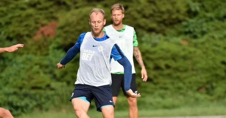 Semih Kaya ilk antrenmanına çıktı