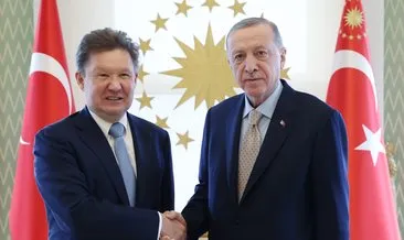 Son dakika: Başkan Erdoğan, GAZPROM Başkanı Miller’i kabul etti