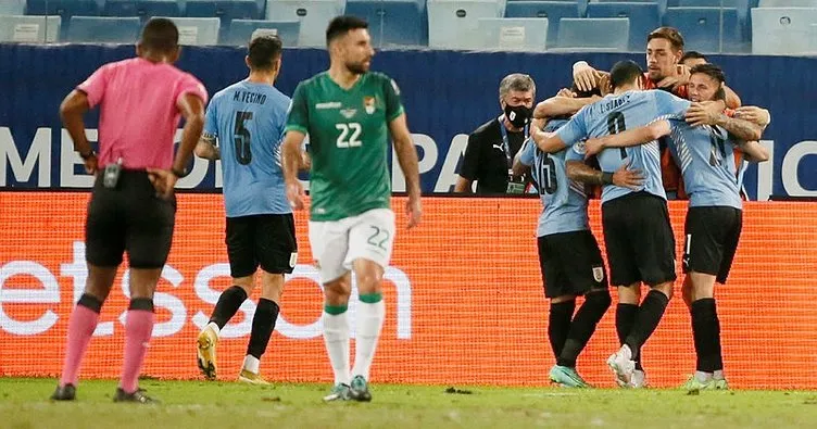 Uruguay ve Paraguay çeyrek finalde