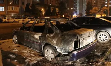 Kayseri’de park halindeki otomobil yandı: 2 yaralı