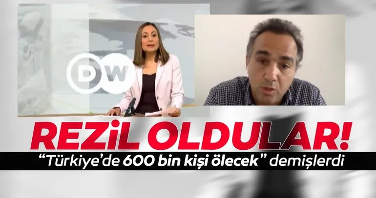Türkiye’de 600 bin kişi ölecek dediler, Rezil oldular! DW Türkçe ve Dr. Onur Başer’in çamuru Türkiye’nin üzerinde durmadı!